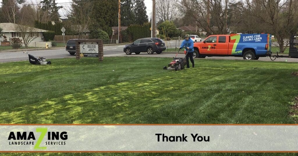 Thank You From Amazing Landscape Services